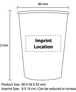 8 Oz Cups in Disposable Cups 25 8 Oz Disposable Drink Paper Cup Image 11