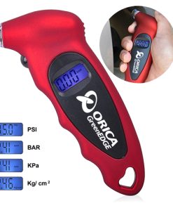 Digital Tire Gauge With Led Valve