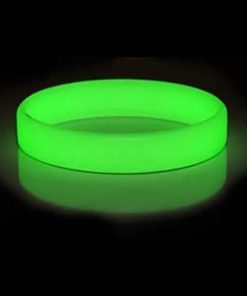 Glow In The Dark Silicone Wristband