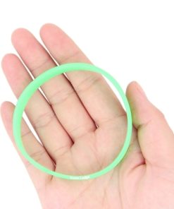 Glow In The Dark Wristbands 12 Glow In The Dark Silicone Wristband Image 3