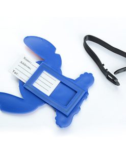 Custom Rubber Luggage Tags Silicone PVC 17 Custom Logo Shape Soft PVC Luggage Tag Image 2