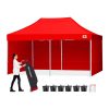 Pop Up Canopy With Sidewalls 2 Promotional Commercial Canopy Tent with Side Walls