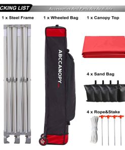 Pop Up Canopy With Sidewalls 15 Promotional Commercial Canopy Tent with Side Walls Image 6