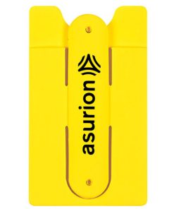 2 In 1 Silicone Mobile Wallet With Stand Image 1