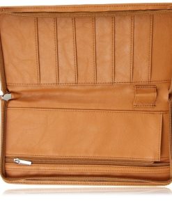 Calfskin Zip-Around Document Holder Image 1