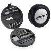 24-Piece Tool Set in Tire shaped Case 1 24 Piece Tire Shaped Tool Kit