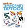 Custom Temporary Tattoos 2 Personalized Temporary Tattoos