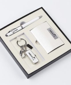 Premimum Card Holder & Pen Gift Set with USB Flash Drive Image 1
