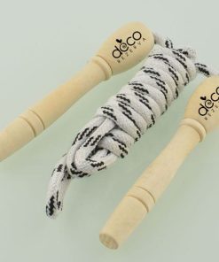 Skipping Rope Wooden Handles 9 Wooden Handle Jump Rope Image 2