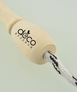 Skipping Rope Wooden Handles 10 Wooden Handle Jump Rope Image 3