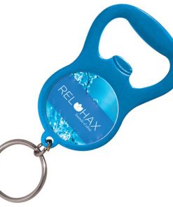 Metal Bottle Opener Keyring
