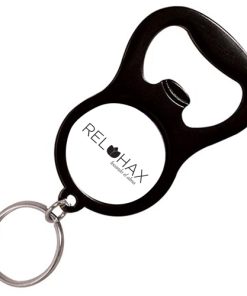 Metal Bottle Opener Keyring Image 1