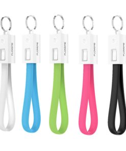 Micro USB Charger Cable Cord Keychain