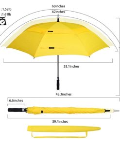 Double Canopy Windproof Umbrella Image 1