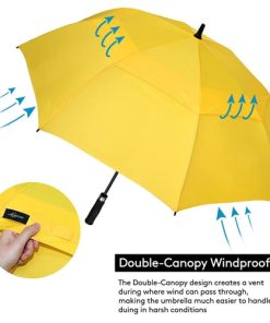 Double Canopy Golf Umbrella 10 Double Canopy Windproof Umbrella Image 2