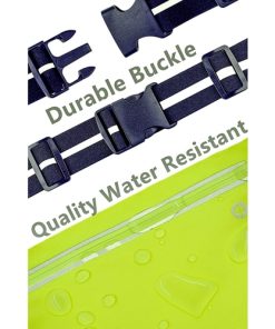 Ultra Slim Running Belt Waist Pack 12 Ultra Slim Adjustable Waist Bag Image 4