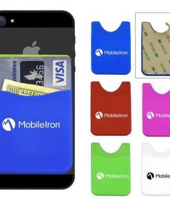 Promotional Smartphone Silicone Card Wallet Image 1