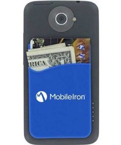 Custom Logo Printed Promotional Phone Wallets 13 Promotional Smartphone Silicone Card Wallet Image 4