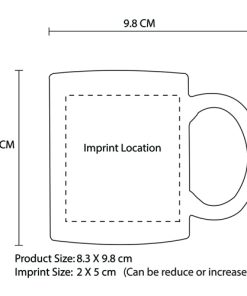 Personalized Logo Ceramic Mugs 11 oz Mug 17 Custom Ceramic Mug 11 Oz With C Handle Image 7