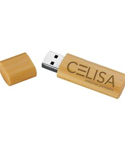 8GB Bamboo USB Flash Drive Image 1