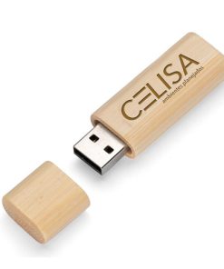 Bamboo Wood USB Flash Drive 9 8GB Bamboo USB Flash Drive Image 2