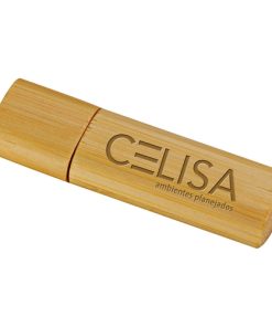 Bamboo Wood USB Flash Drive 10 8GB Bamboo USB Flash Drive Image 3