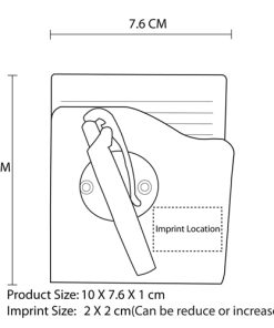 Mini Jotter Pad With Shorty Pen 11 Jotter Pad With Mini Pen Image 4