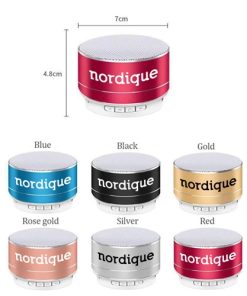 Bluetooth Speaker Power Bank Gift Set with Pen Bottle 2 in 1 Data Cable 12 Bluetooth Speaker & Power Bank Gift Set with Pen, Bottle, & 2 in 1 Data Cable Image 4