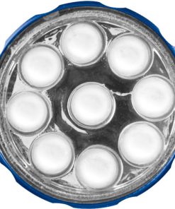 Aluminum 9 LED Flashlight with Strap 18 Promotional 9 LED Aluminum Flashlight Image 6