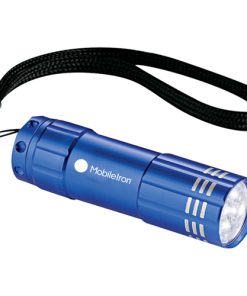 Aluminum 9 LED Flashlight with Strap 20 Promotional 9 LED Aluminum Flashlight Image 8