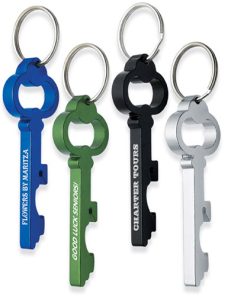 Key Shape Bottle Opener Keychain
