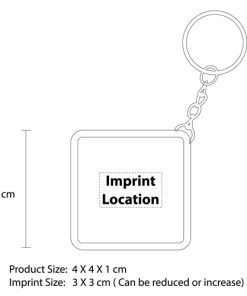 Custom Square Level Tape Measure Key Tag 21 Square Measuring Tape Keychain Image 9