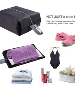 waterproof travel shoe bag with zipper 14 Custom Waterproof Travel Shoe Bags with Zipper Image 5
