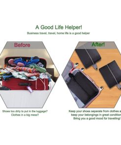 waterproof travel shoe bag with zipper 15 Custom Waterproof Travel Shoe Bags with Zipper Image 6