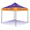 10x10 Market Tradeshow Booth Canopy Tent with Roller Bag 2 Canopy 10x10 Trade Show
