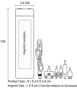 Custom Power Banks Promotional Portable Chargers 13 Promotional Mini Portable Mobile Power Bank Image 5