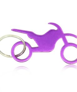 Stunt Bike Keychain With Opener Image 1