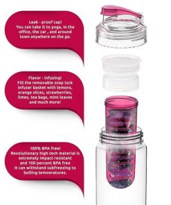 Fruit Infuser Sport Water Bottle 16 Fruit Infuser Sport Water Bottle Image 6
