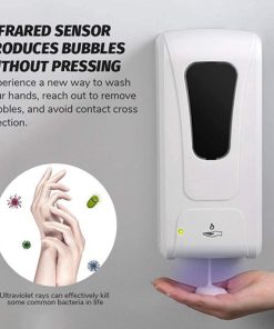 Automatic Hand Sanitizer Dispenser 10 Portable Automatic Soap & Hand Sanitizer Dispenser Image 4