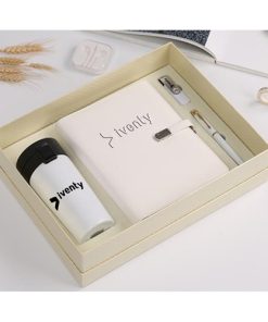 Leather Notebook 16GB USB Flash Drive Gift Set with Executive Pen Vacuum Cup 10 Leather Notebook & 16GB USB Flash Drive Gift Set with Executive Pen & Vaccum Cup Image 3