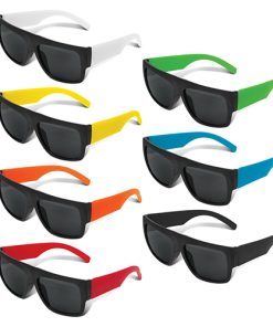 Custom Two Tone Plastic Sunglasses 8 Personalized Two Tone Cool Sunglasses Image 1
