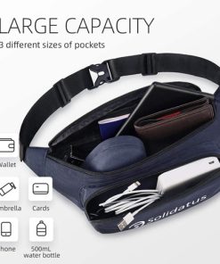 Belt Bag with Adjustable Strap Waist Pouch 11 Adjustable Strap Fanny Pack Image 2