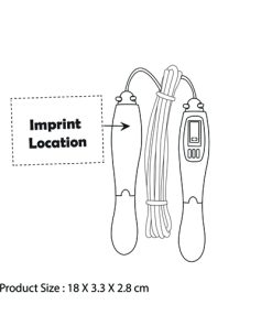 Jump Rope with Counter 13 Multifunction Pedometer Stopwatch Skipping Rope Image 5