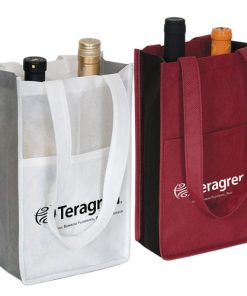 Two Bottle Wine Gift Bag 12 2-Bottle Wine Bag Image 3