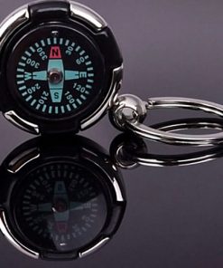Compass Keychain 11 Mini Portable Compass Keychain Image 2