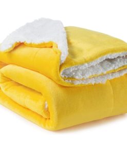 Dual Sided Super Soft Blanket With Fleece