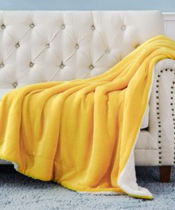 Dual Sided Super Soft Blanket With Fleece Image 1