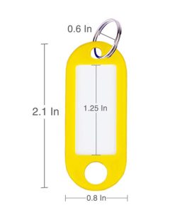 Frosted Luggage Tag 26 Frosted Marker Bag Tag Keychain Image 11