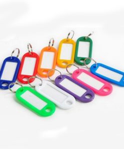 Frosted Luggage Tag 17 Frosted Marker Bag Tag Keychain Image 2