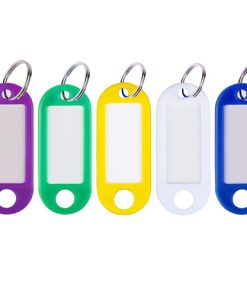 Frosted Luggage Tag 20 Frosted Marker Bag Tag Keychain Image 5